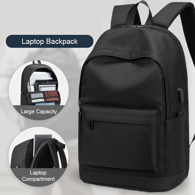 Casual backpack for men laptop backpack with USB charging waterproof large capacity travel backpacks