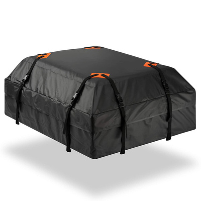 Car roof bag PVC waterproof roof top cargo carrier bag foldable travel luggage bag storage box